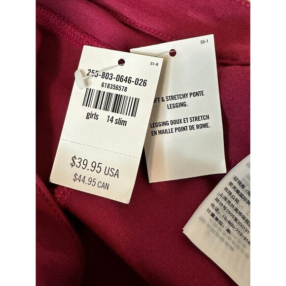 Abercrombie Kids Jean Legging Soft & Stretchy Ponte Girls Jegging Pants Size 14s - Picture 3 of 15